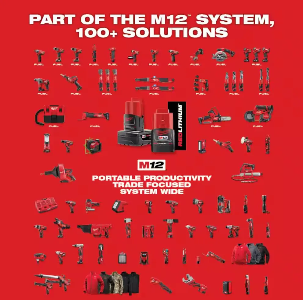 2403-22 Milwaukee M12 Fuel Drill/Driver Kit