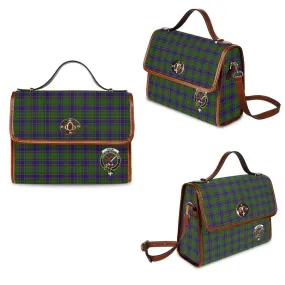 Adam Tartan Waterproof Canvas Bag with Family Crest