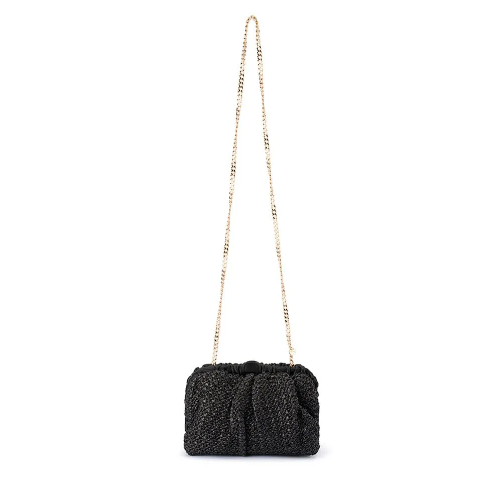 AMALIA PETITE Gathered Clutch