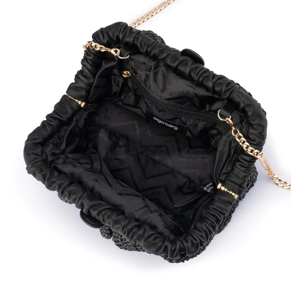 AMALIA PETITE Gathered Clutch