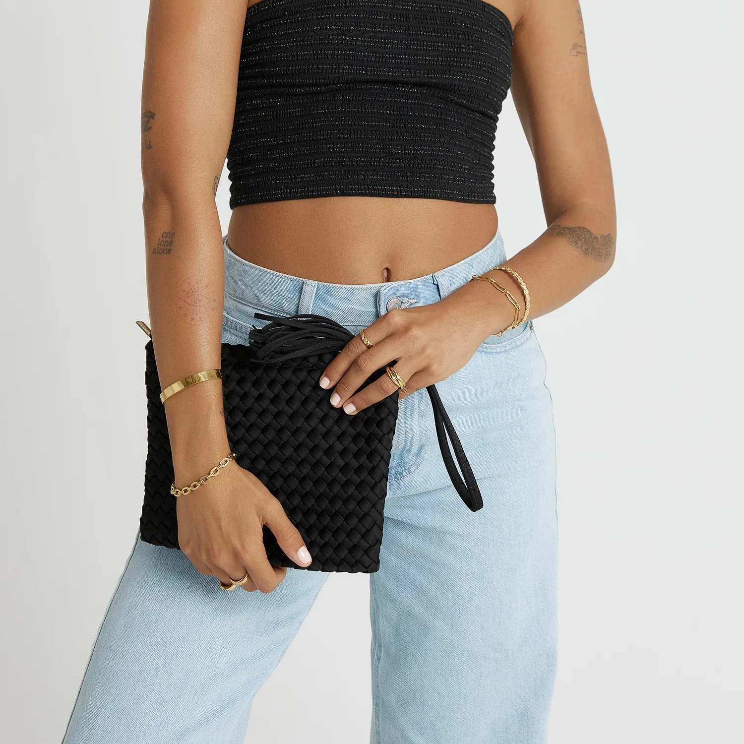 Arms of Eve Lavinia Clutch Bag - Black