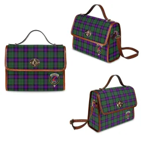 Armstrong Modern Tartan Waterproof Canvas Bag with Family Crest