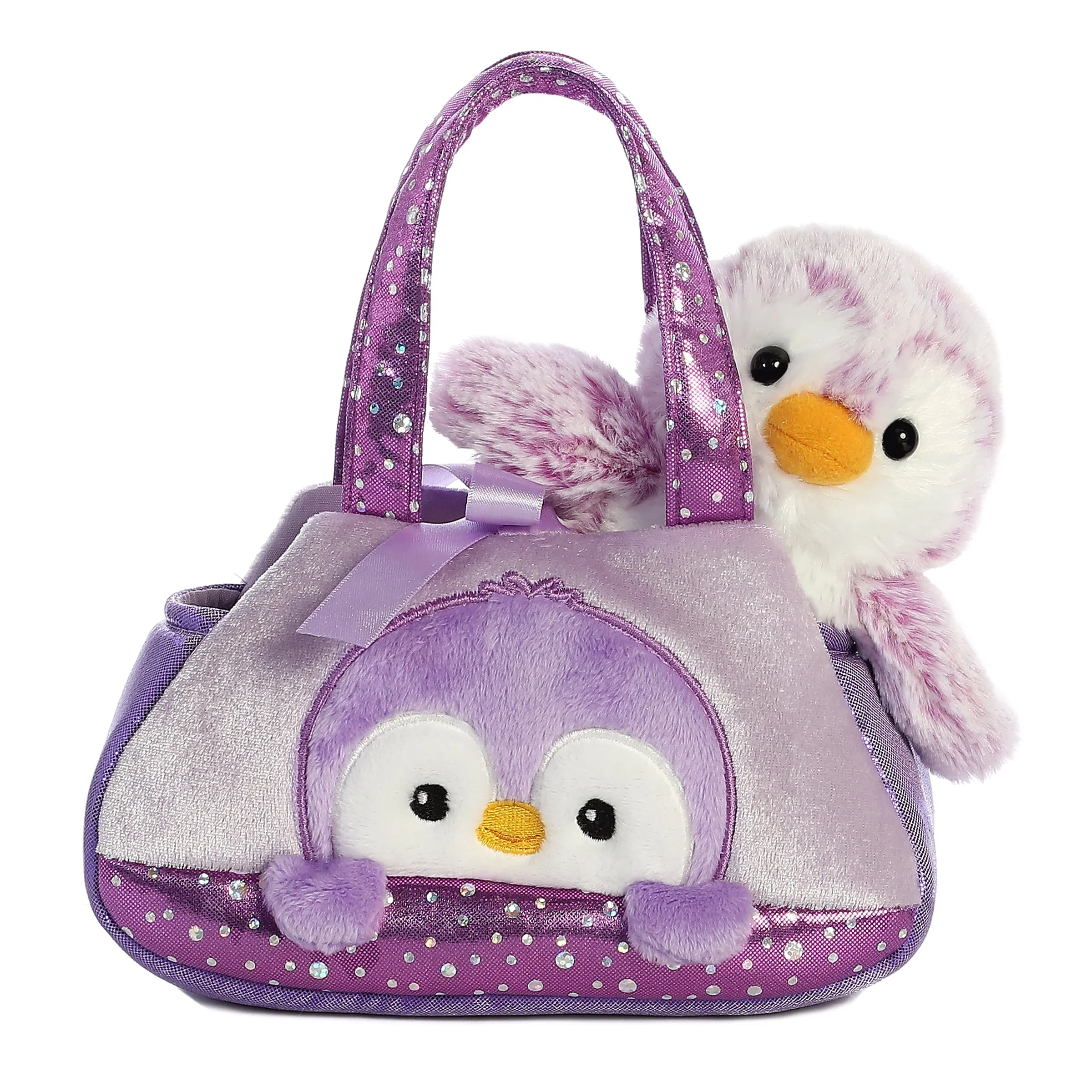 Aurora® - Fancy Pals™ - 7" PomPom Penguin - Purple