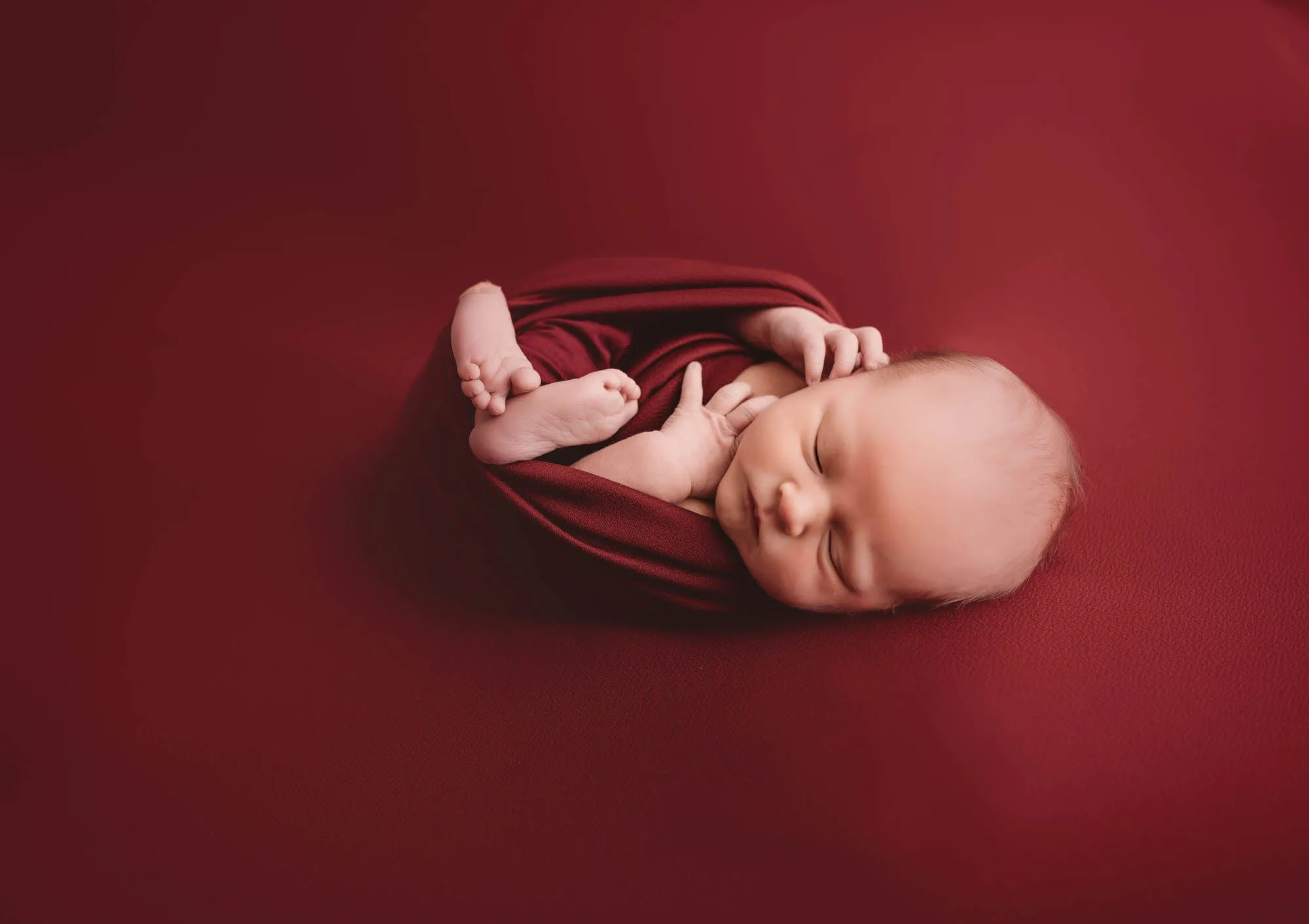 Baby Wrap - Textured - Burgundy