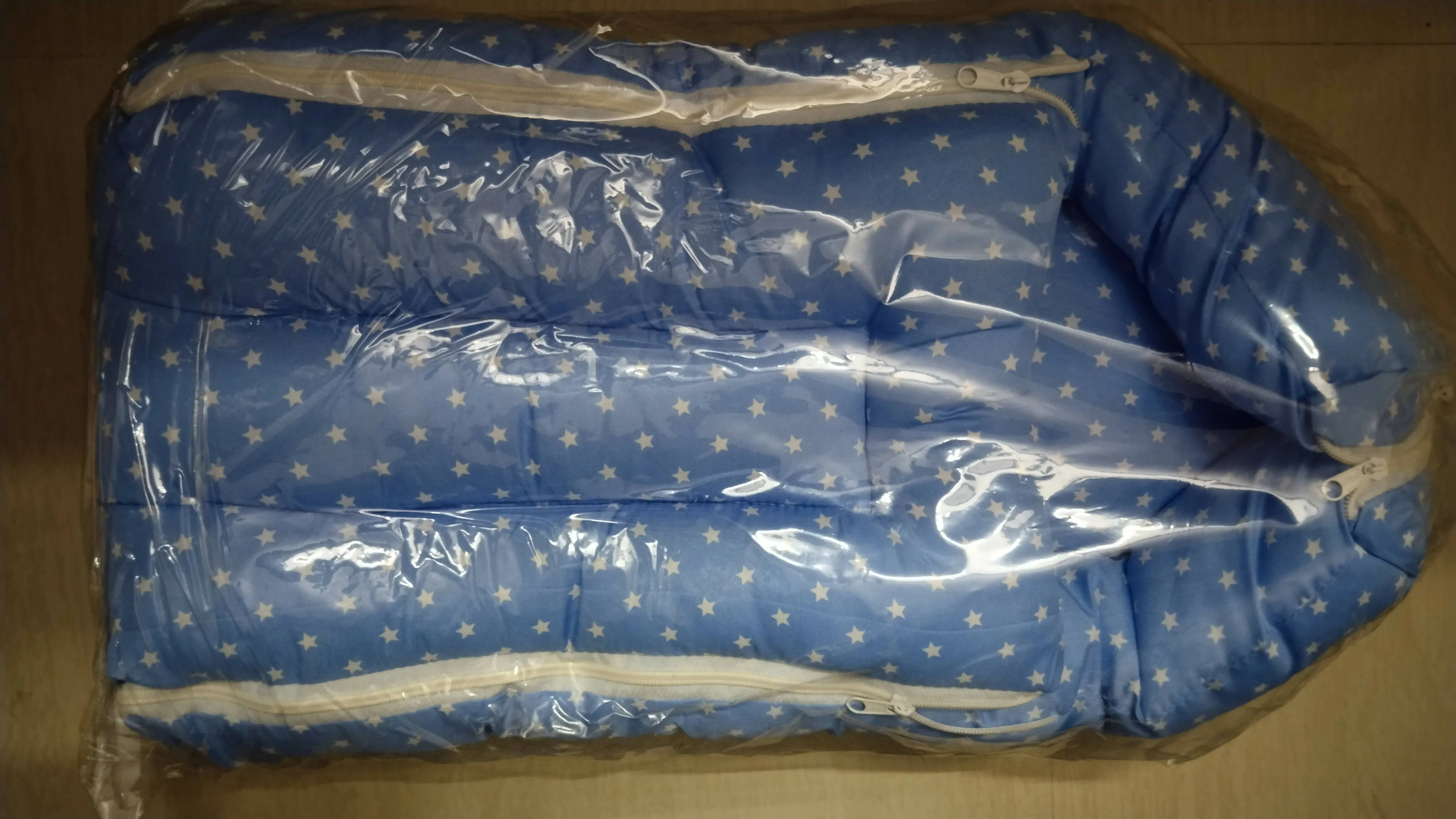Bacati Baby sleeping bag with 100% cotton