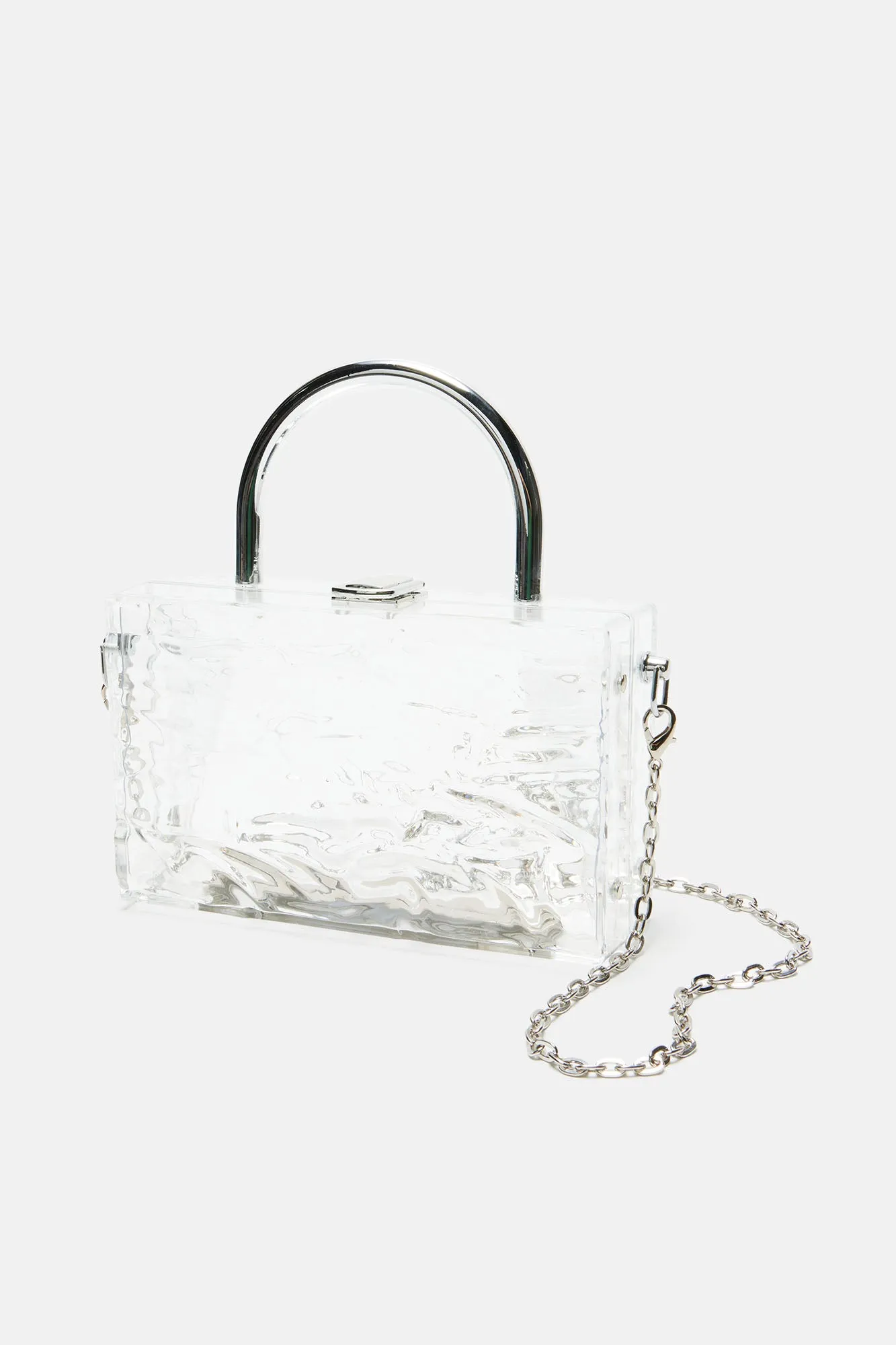 Be My Guest Clutch  - Clear