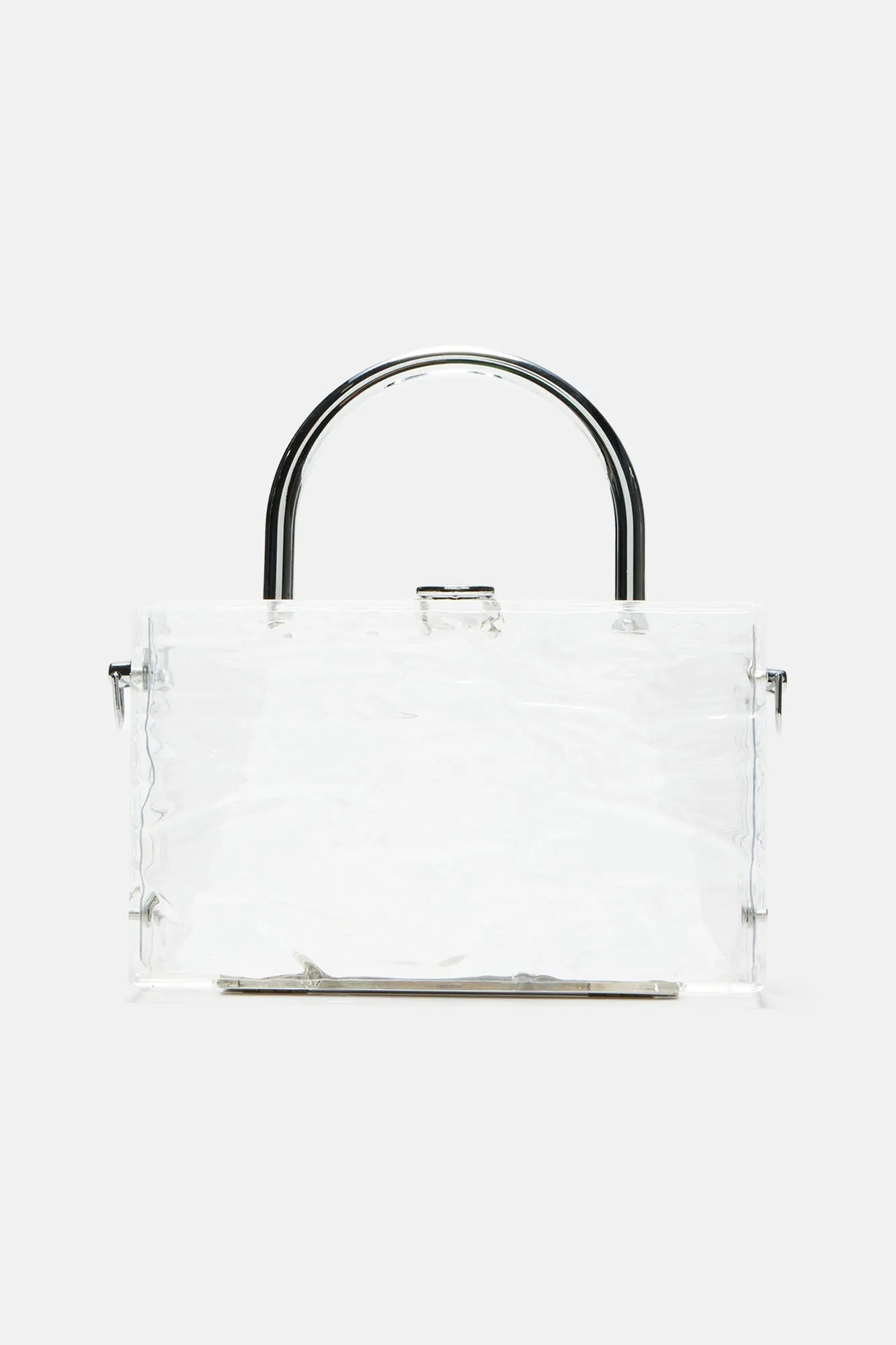 Be My Guest Clutch  - Clear