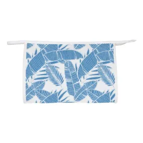 *Blue Tropical Neoprene Cosmetic Bag