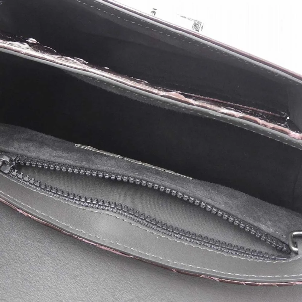 Brunello Cucinelli Python Leather 2WAY Clutch Bag