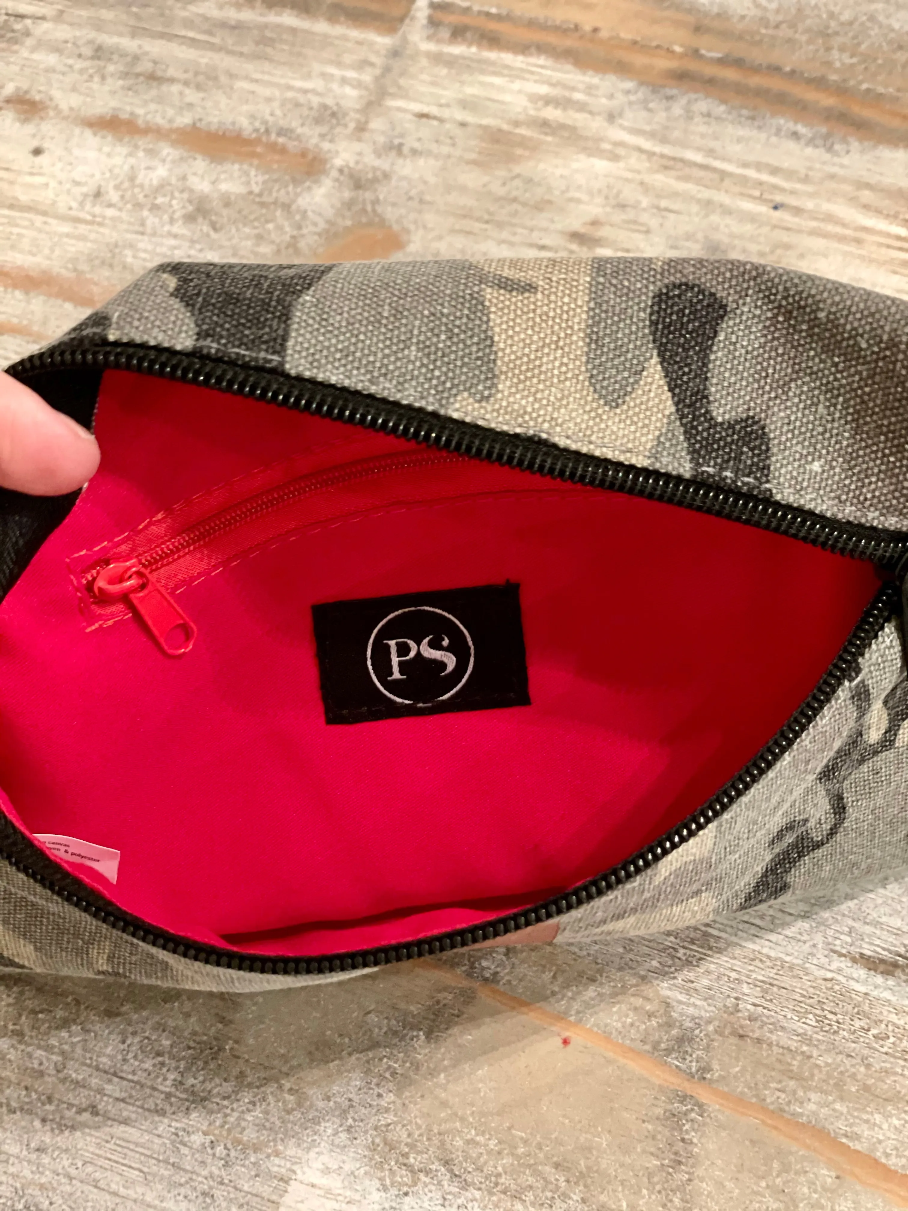 Camo Wristlet