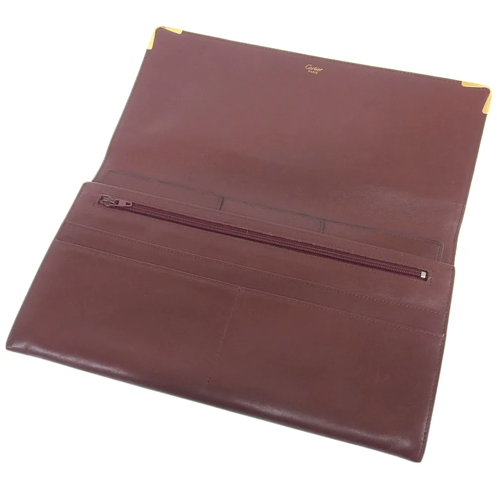 Cartier Leather Clutch Bag