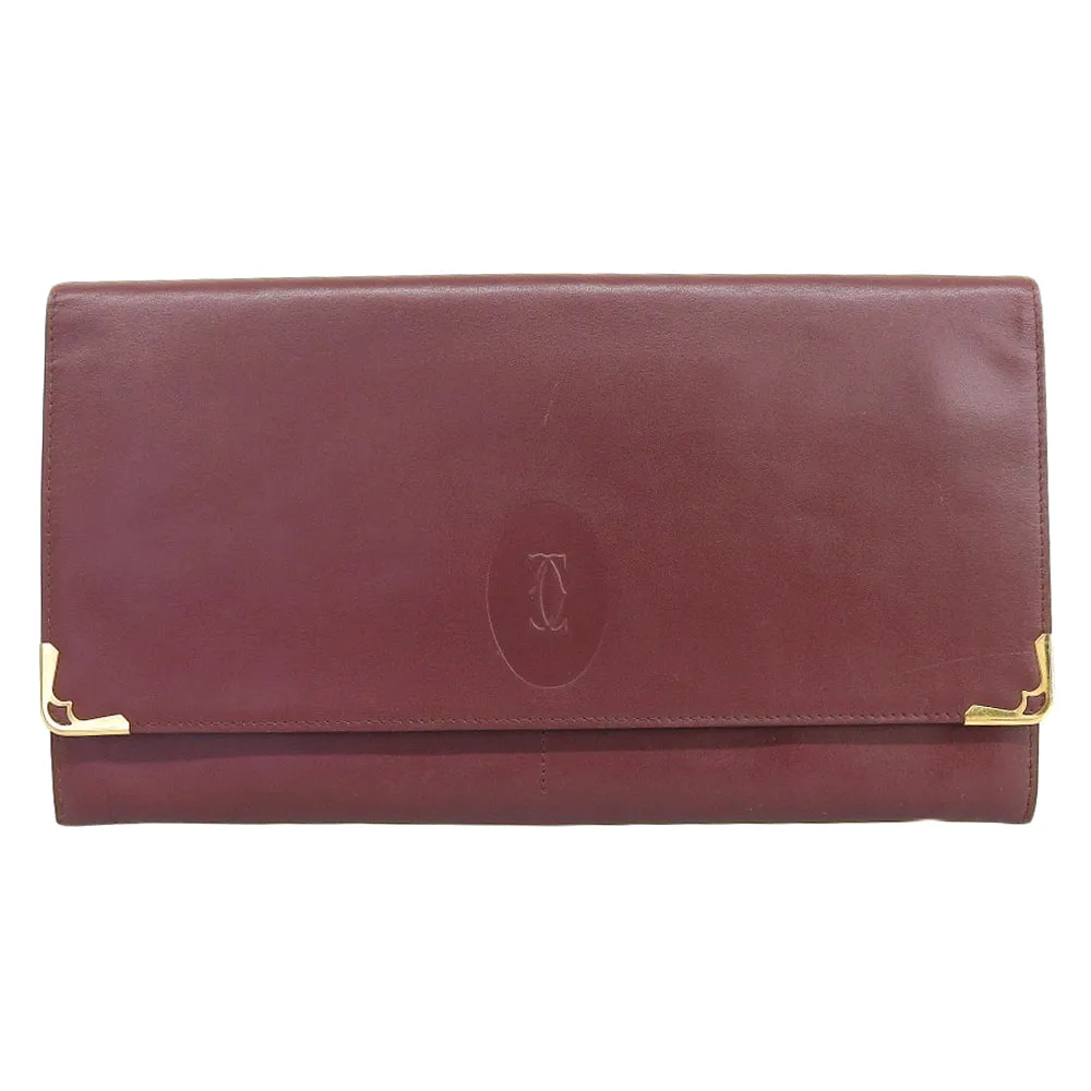 Cartier Leather Clutch Bag