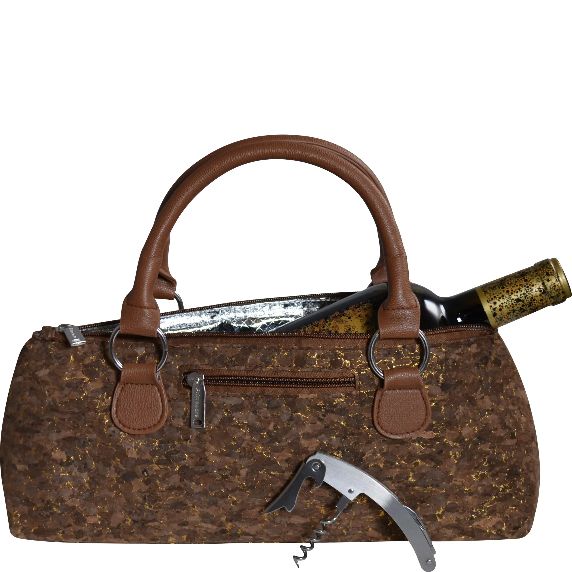 Cork Wine Clutch Design