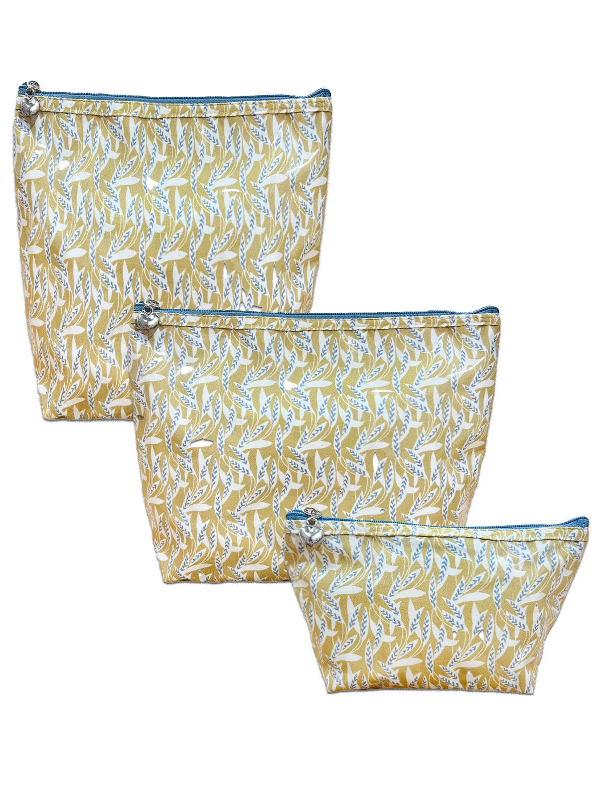 Cosmetic Bag (Large), Leaf Dance - Preorder