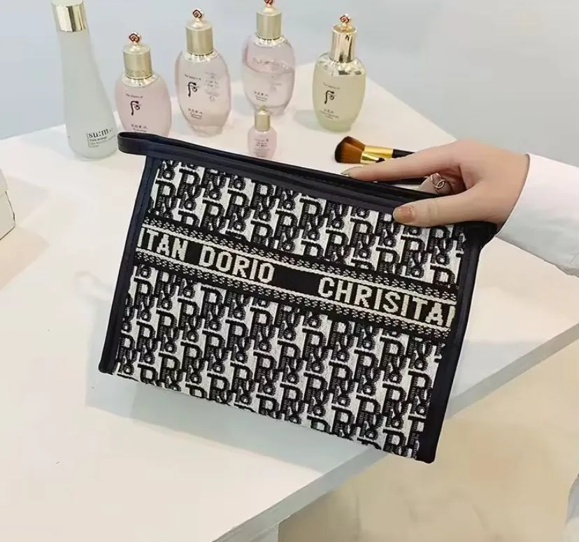Cosmetic Bag Women's Portable Large Capacity Cosmetic Storage Bag Wash Bags 490006