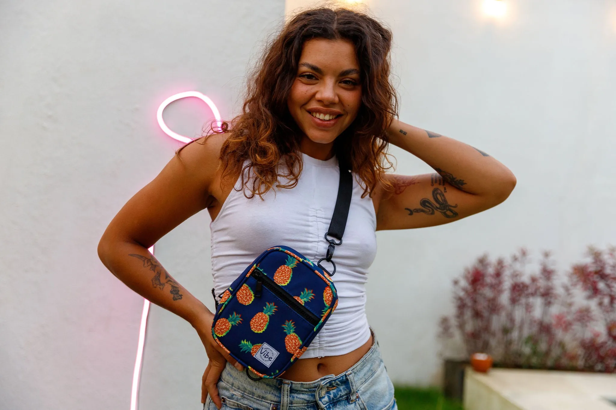 Crossbody Bag Pineapples