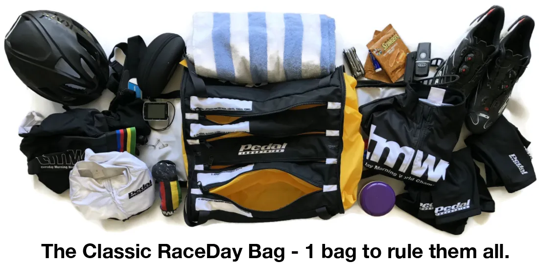 Cycling Adventures and more 2019 RACEDAY BAG