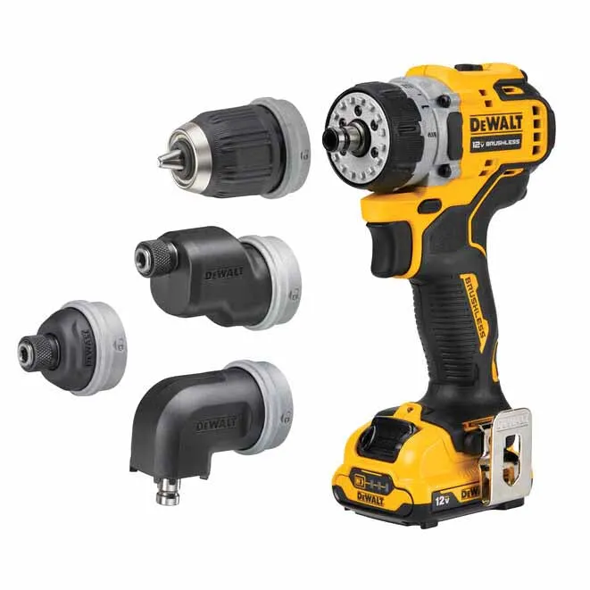 DeWalt DCD703F1 XTREME™ 12V MAX Brushless Cordless 5-in-1 Drill/Driver Kit