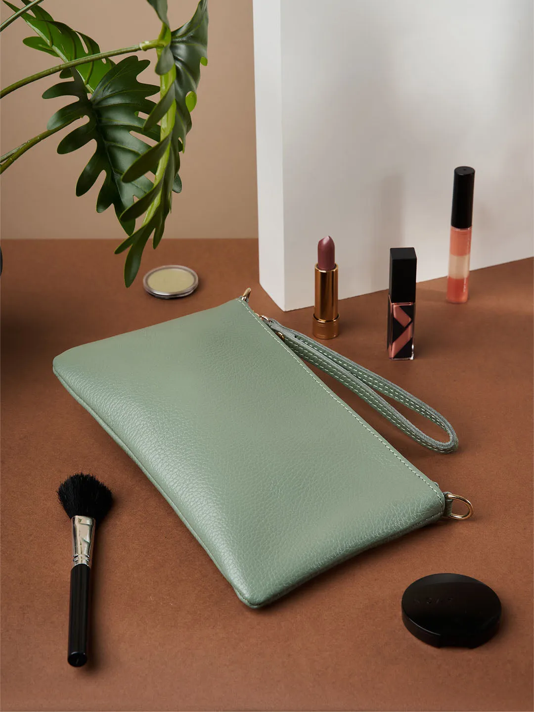 Eleganza Duo-Size Leather Purse (Bundle)