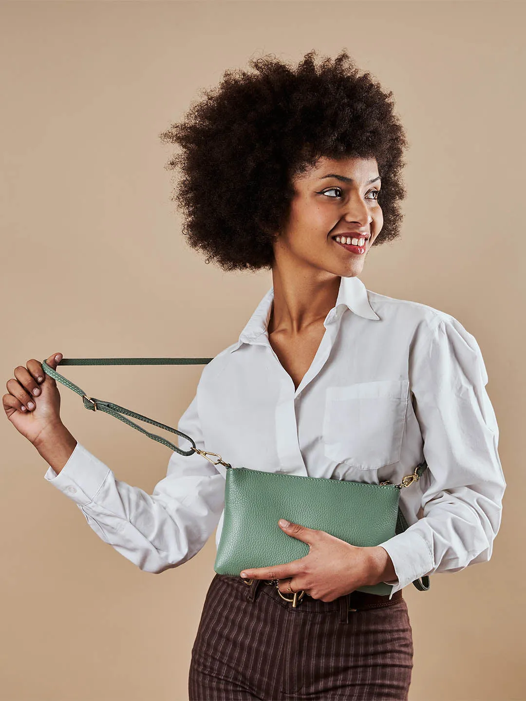 Eleganza Duo-Size Leather Purse (Bundle)