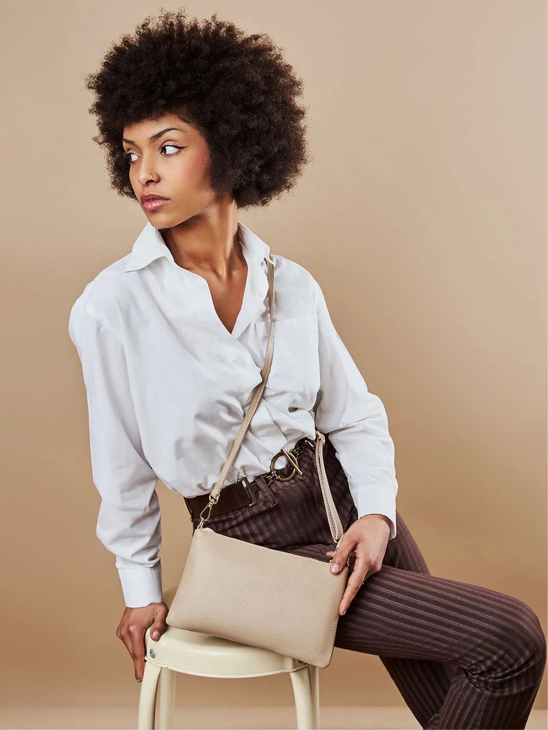 Eleganza Duo-Size Leather Purse (Bundle)