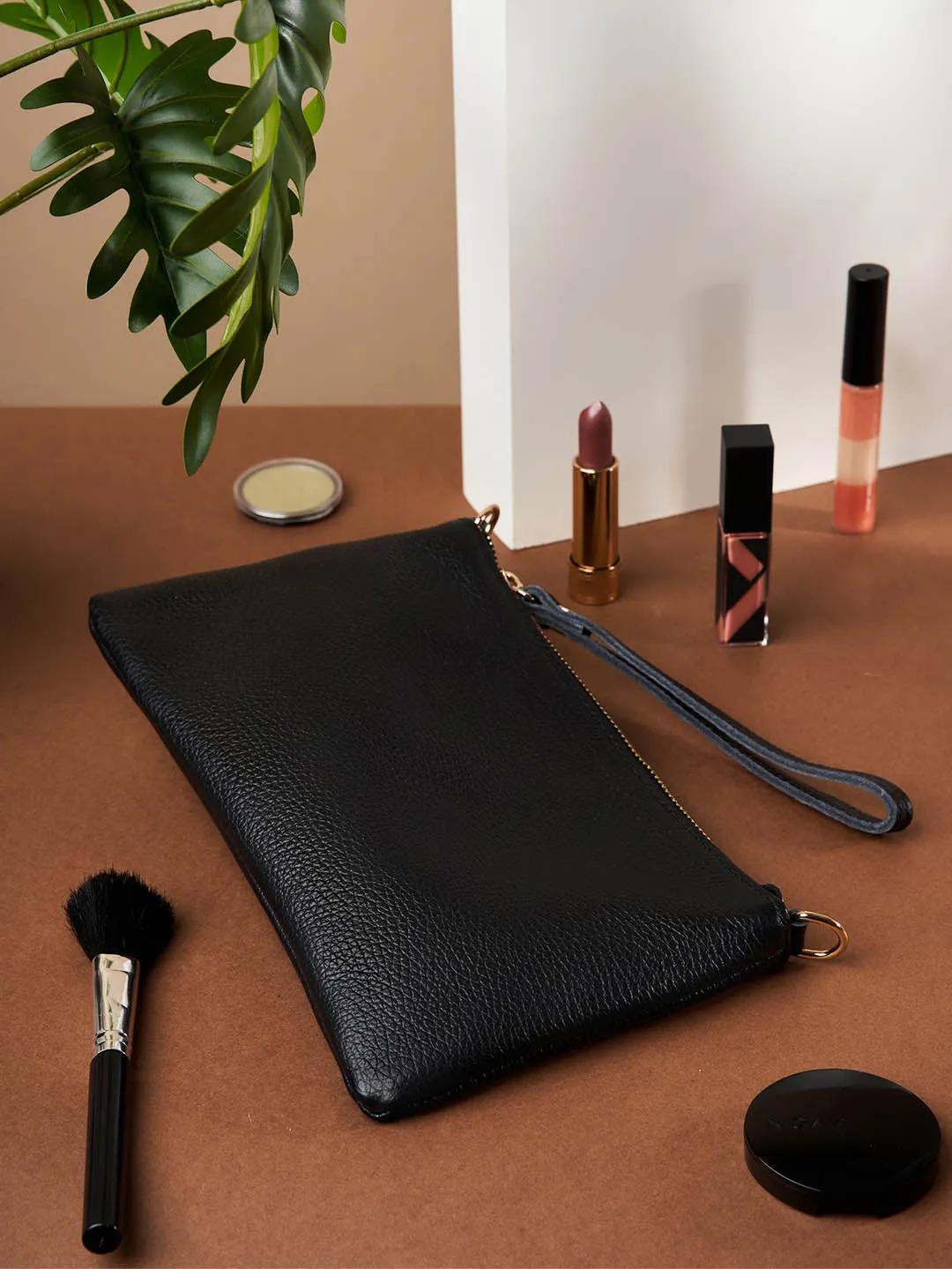 Eleganza Duo-Size Leather Purse (Bundle)