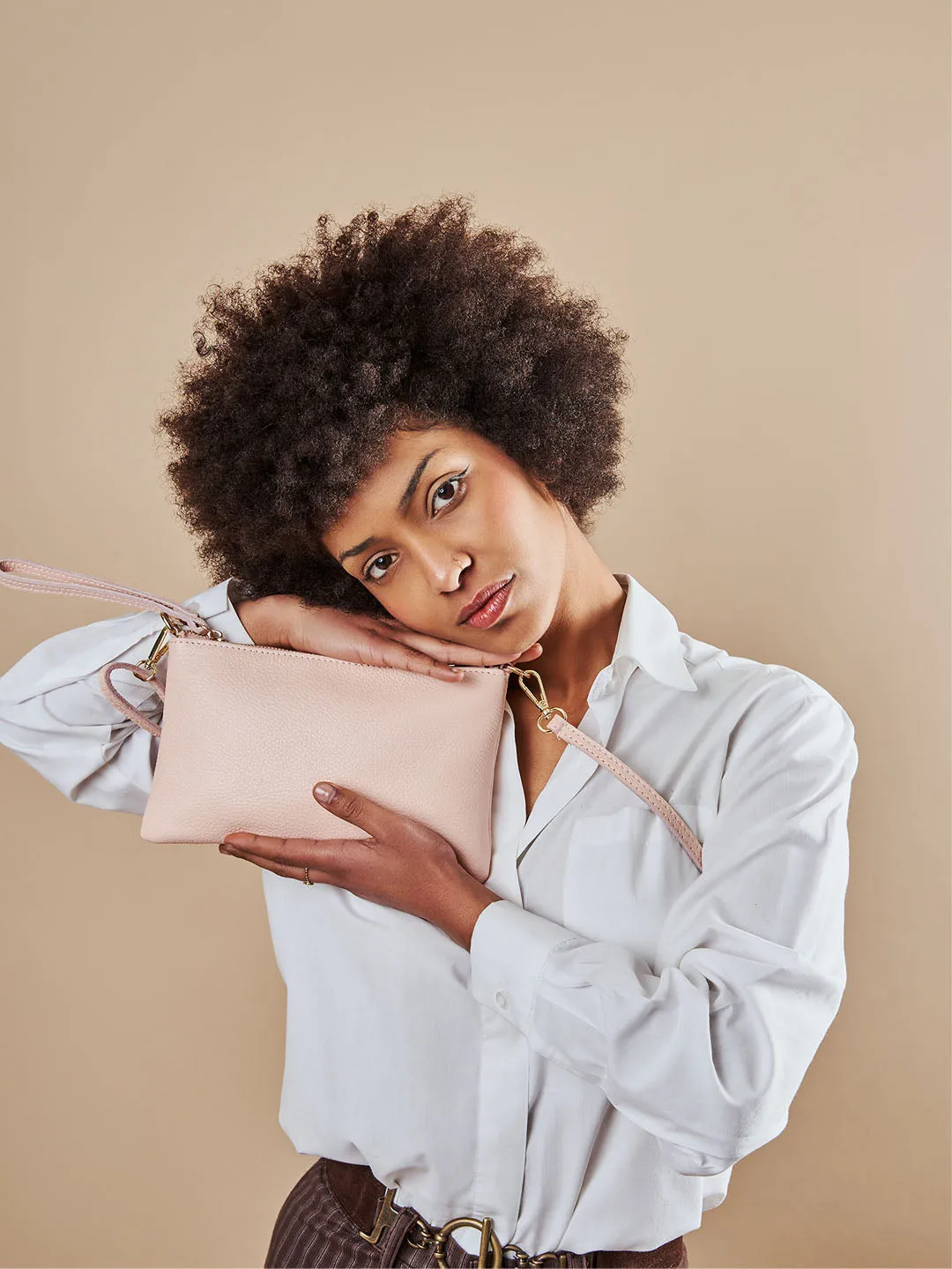 Eleganza Duo-Size Leather Purse (Bundle)