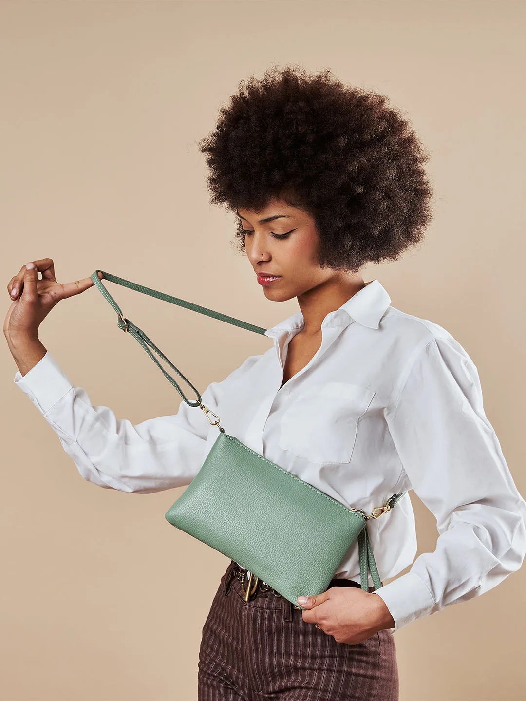 Eleganza Duo-Size Leather Purse (Bundle)