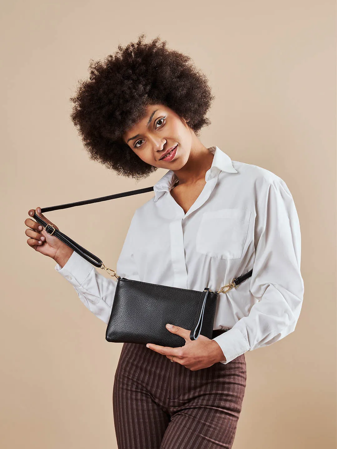 Eleganza Duo-Size Leather Purse (Bundle)