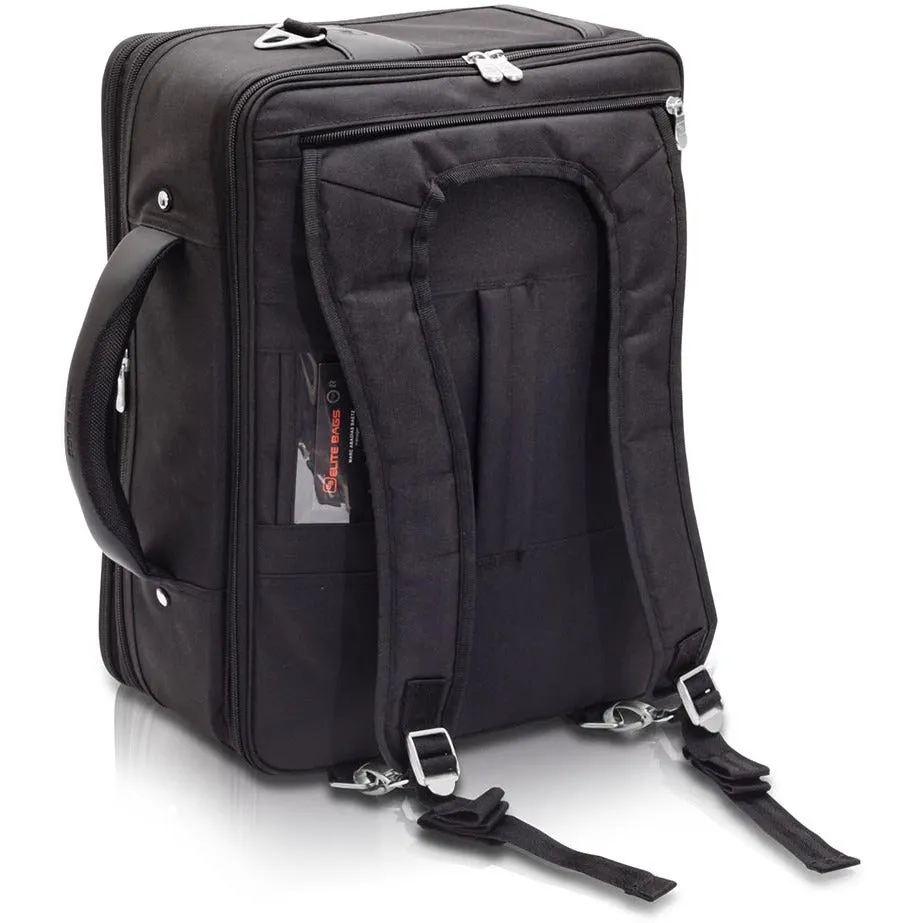 Elite Doctor's Bag - Black Twill Nylon - Clearance