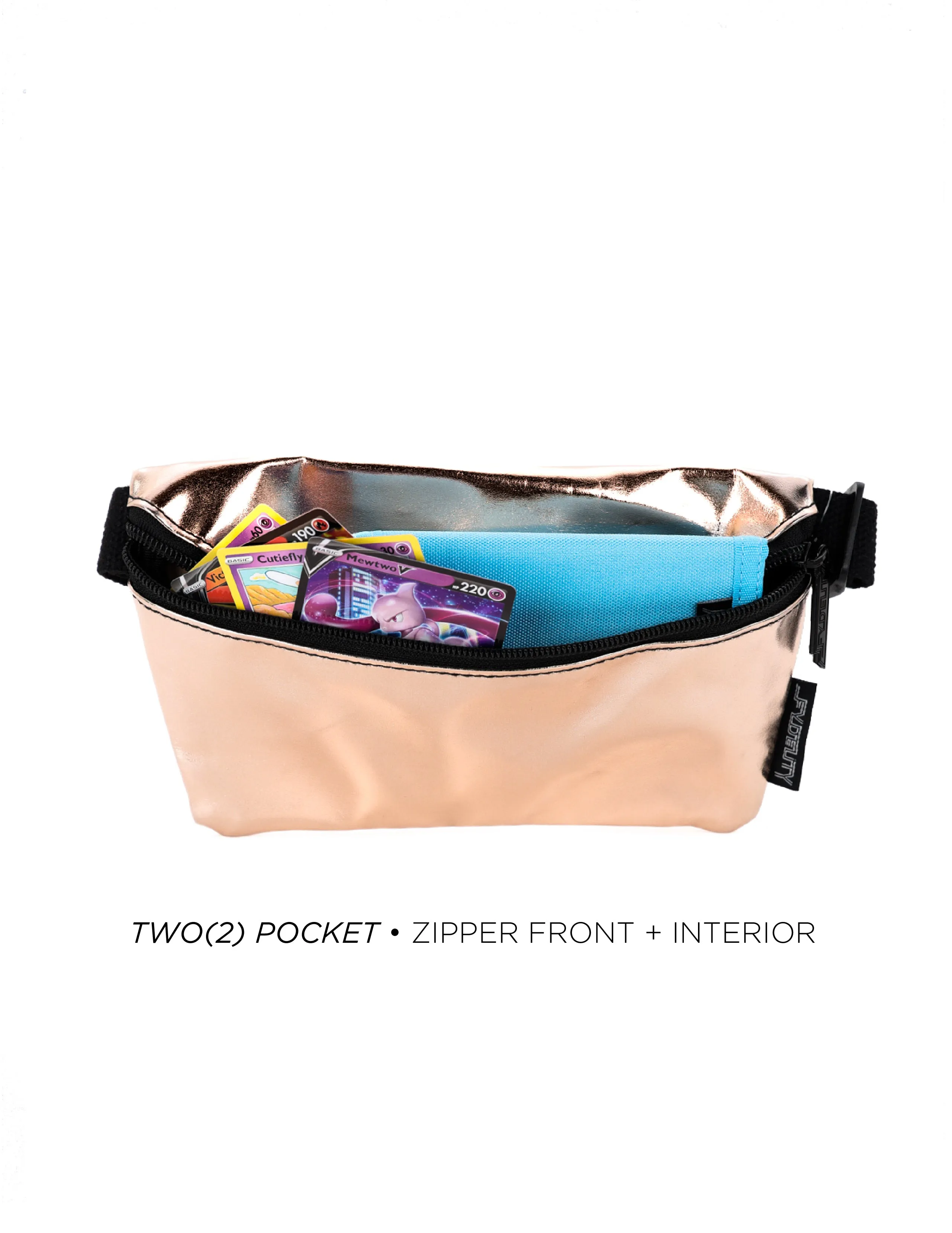 Fanny Pack | Kids Slim | METALLIC Rose Gold