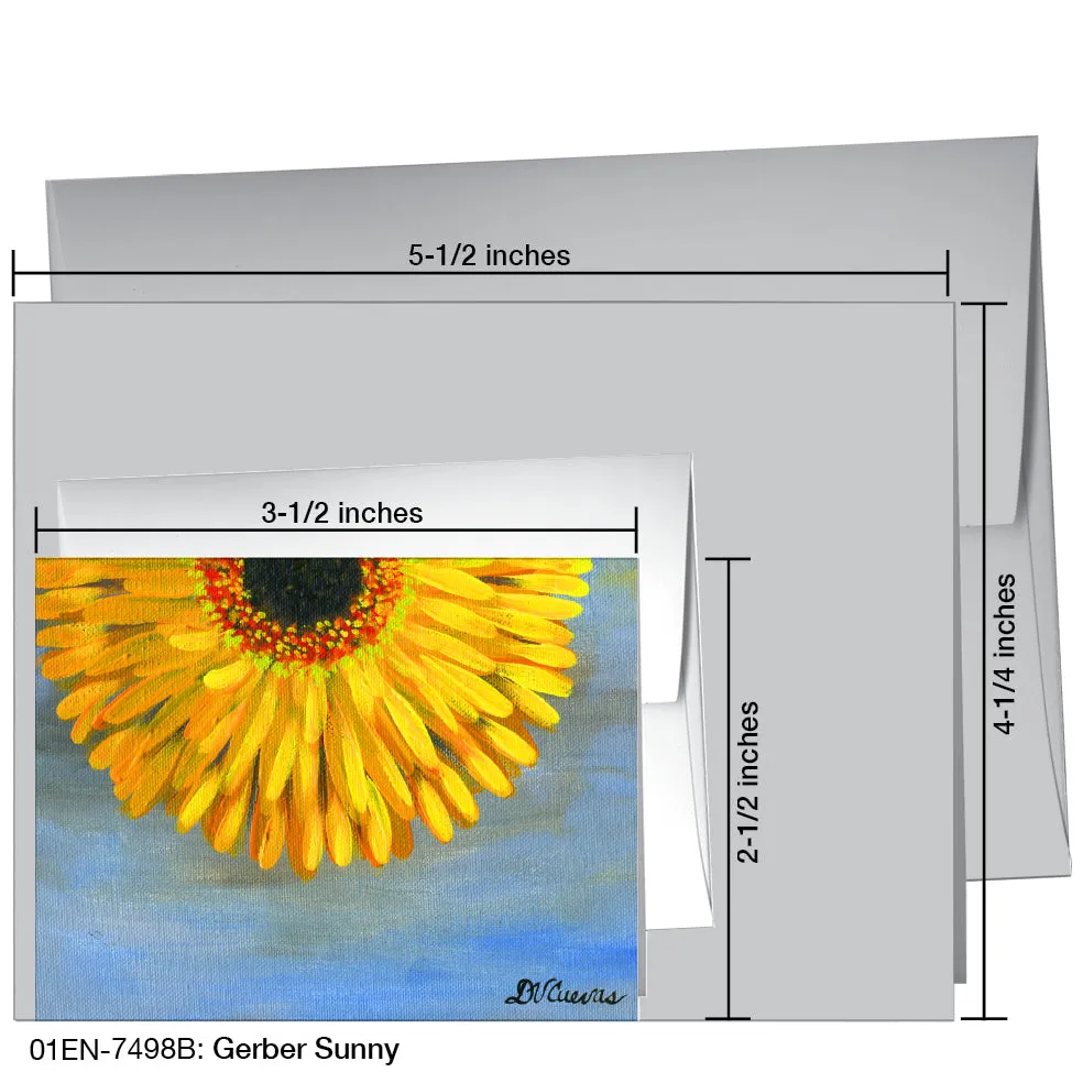 Gerber Sunny, Greeting Card (7498B)