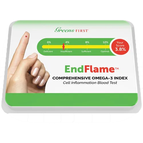 Greens first EndFlame  1 test kit