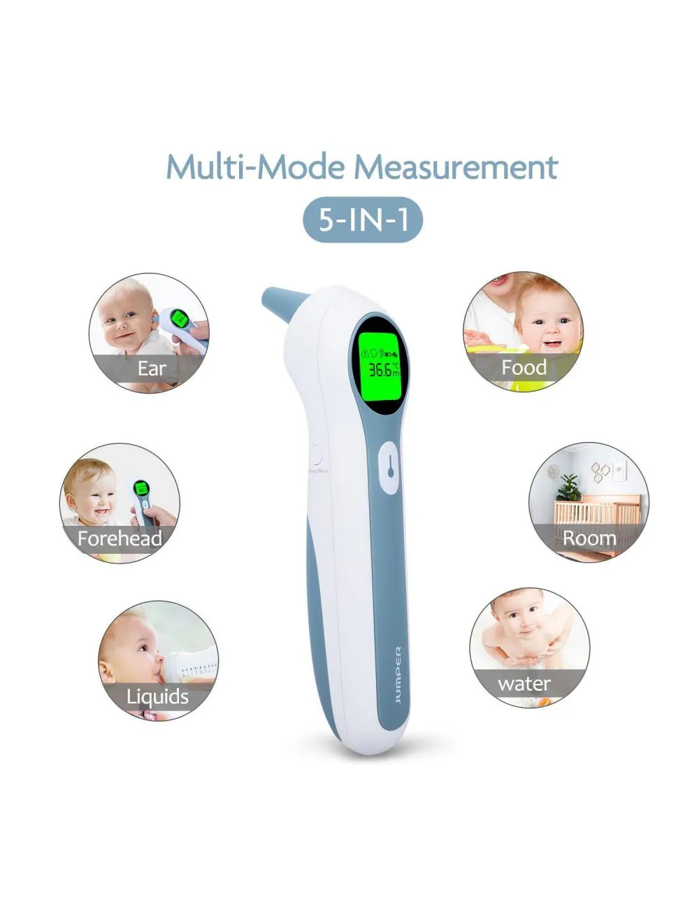 Kit Monitoring #1 - Thermometer, Non Contact & Pulse Oximeter