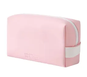 Leather Travel Cosmetic Bag Portable Women Makeup Case  S4793951