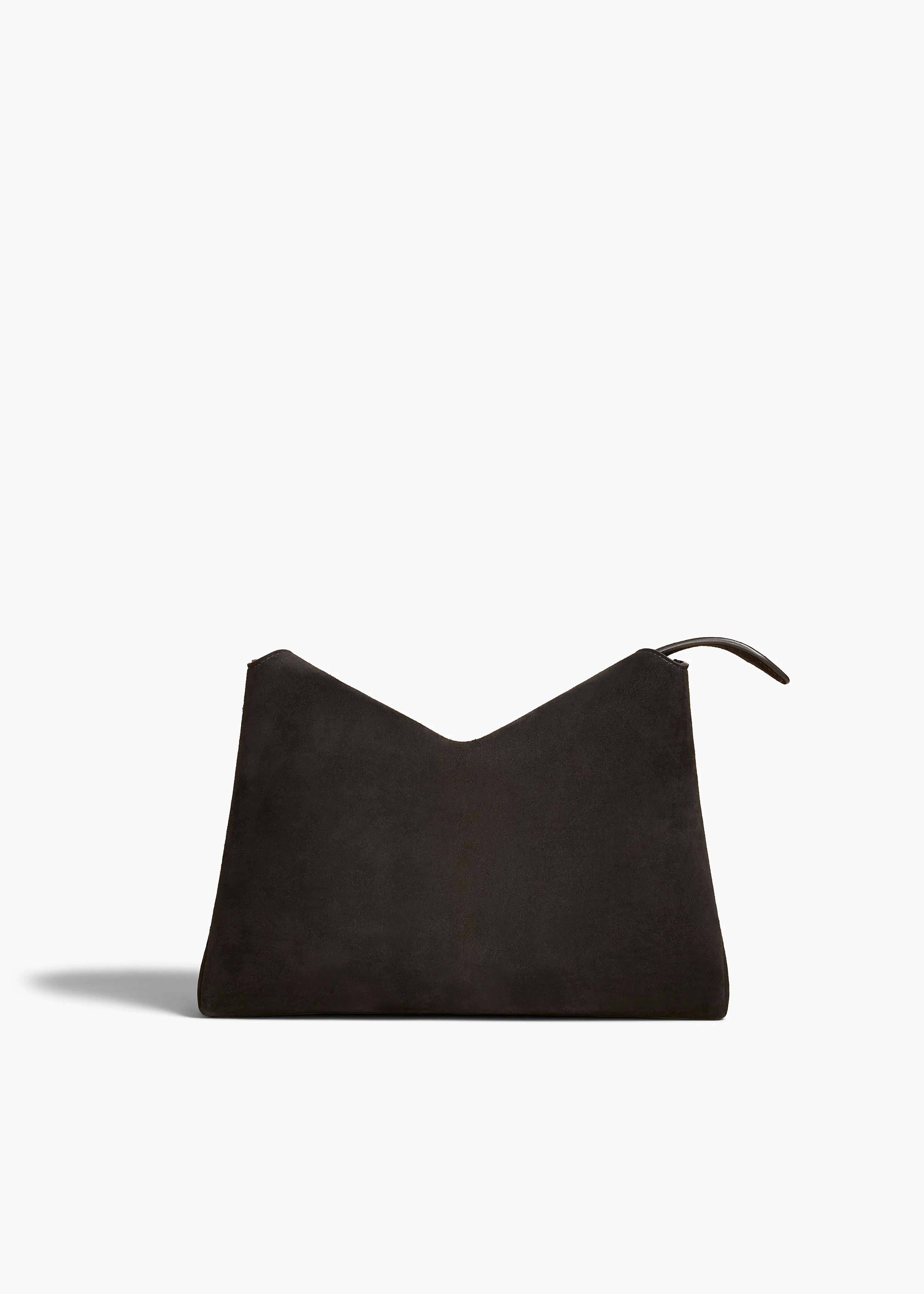 Lina Crossbody Bag in Black Suede
