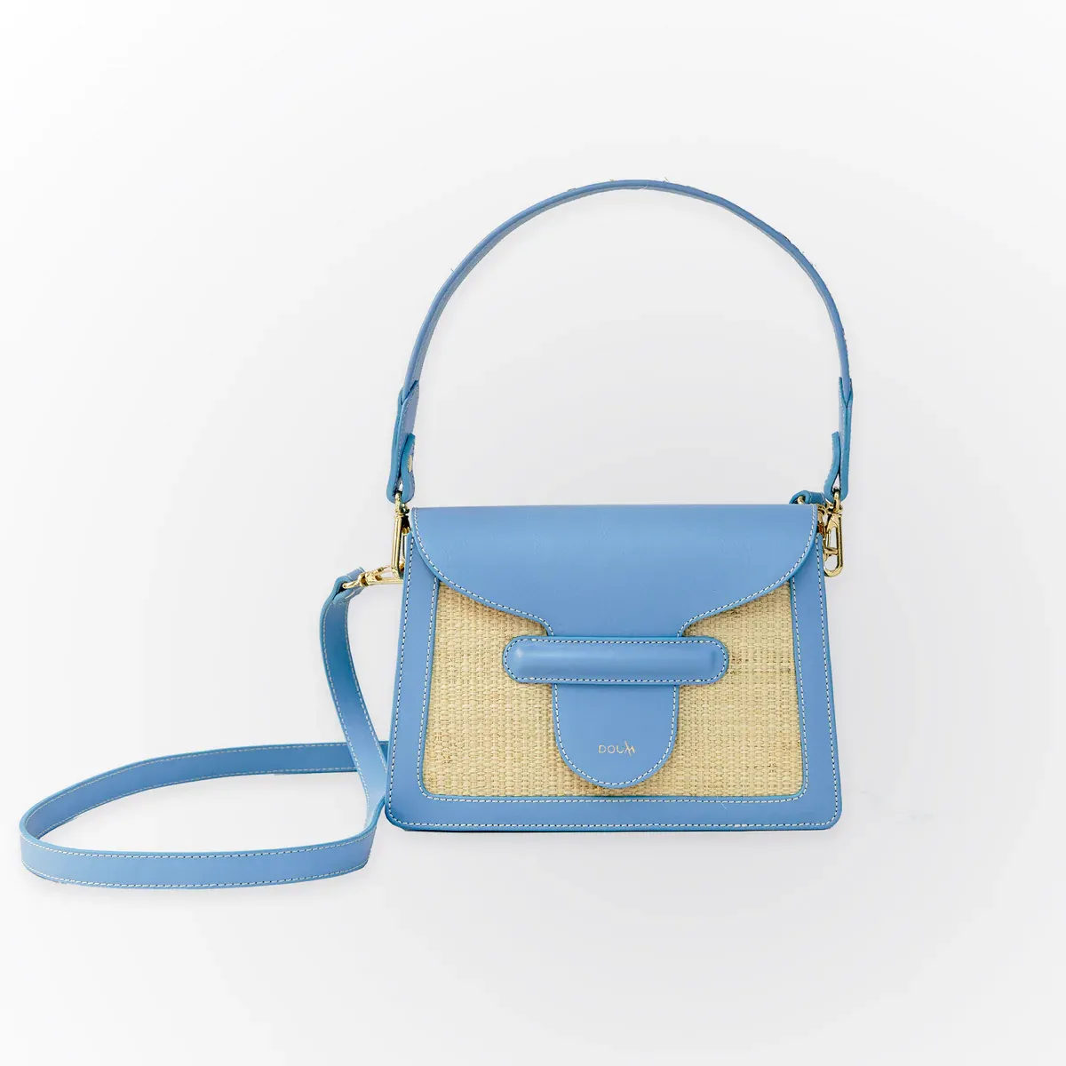 LINA - Raffia Clutch