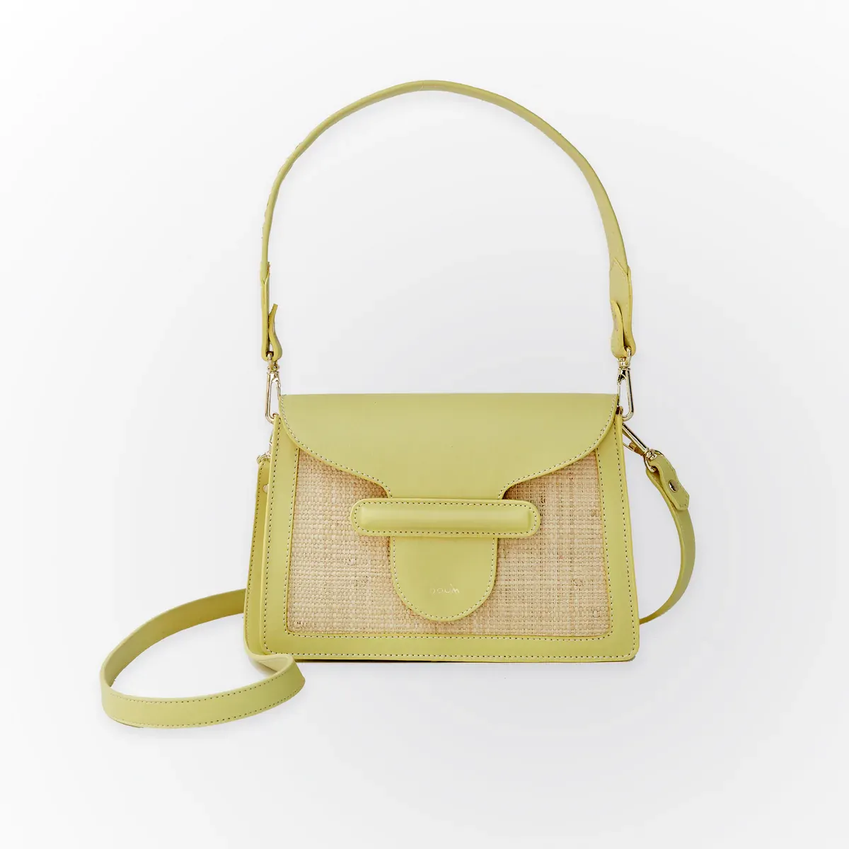 LINA - Raffia Clutch