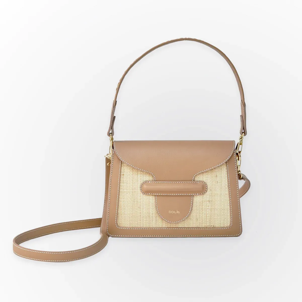 LINA - Raffia Clutch