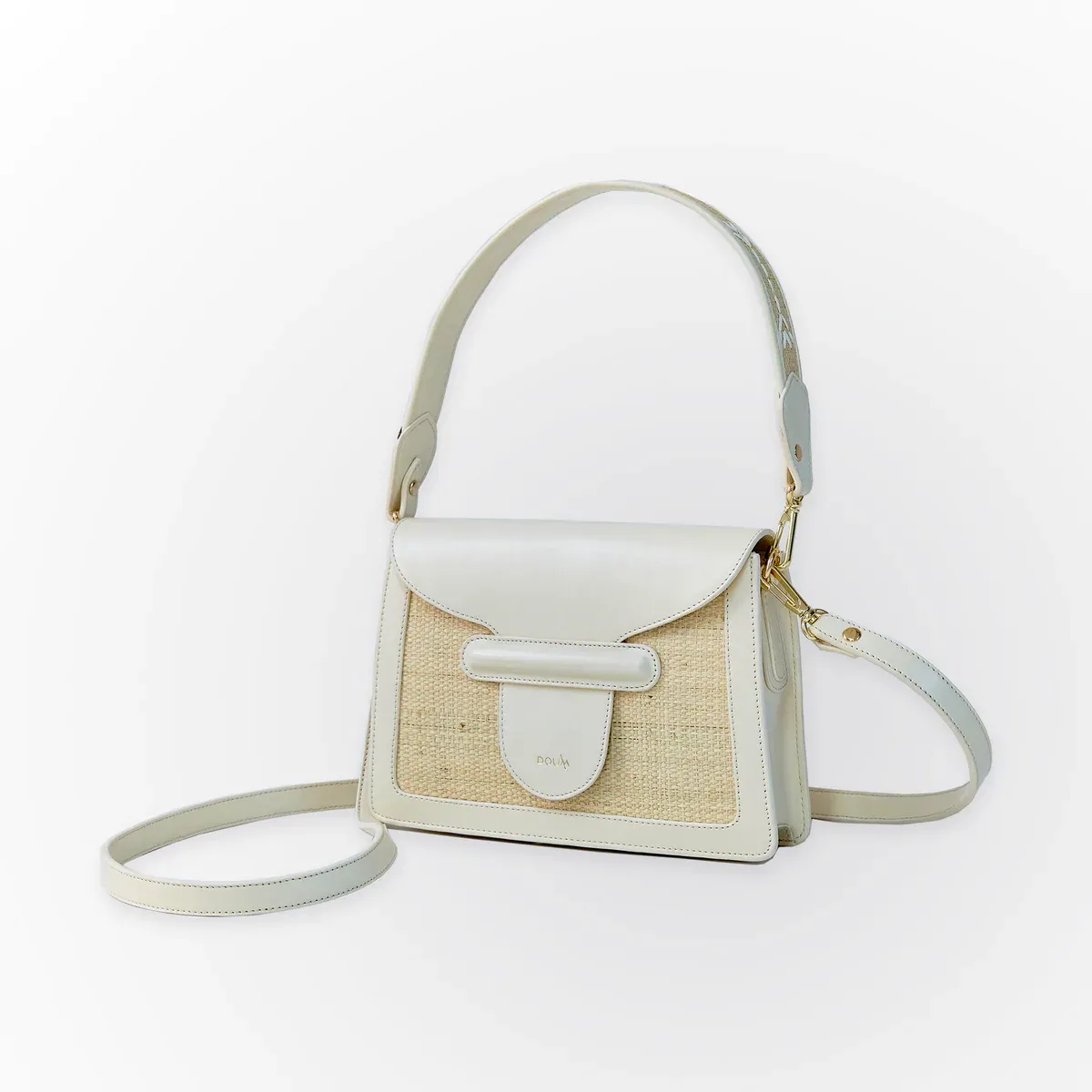 LINA - Raffia Clutch