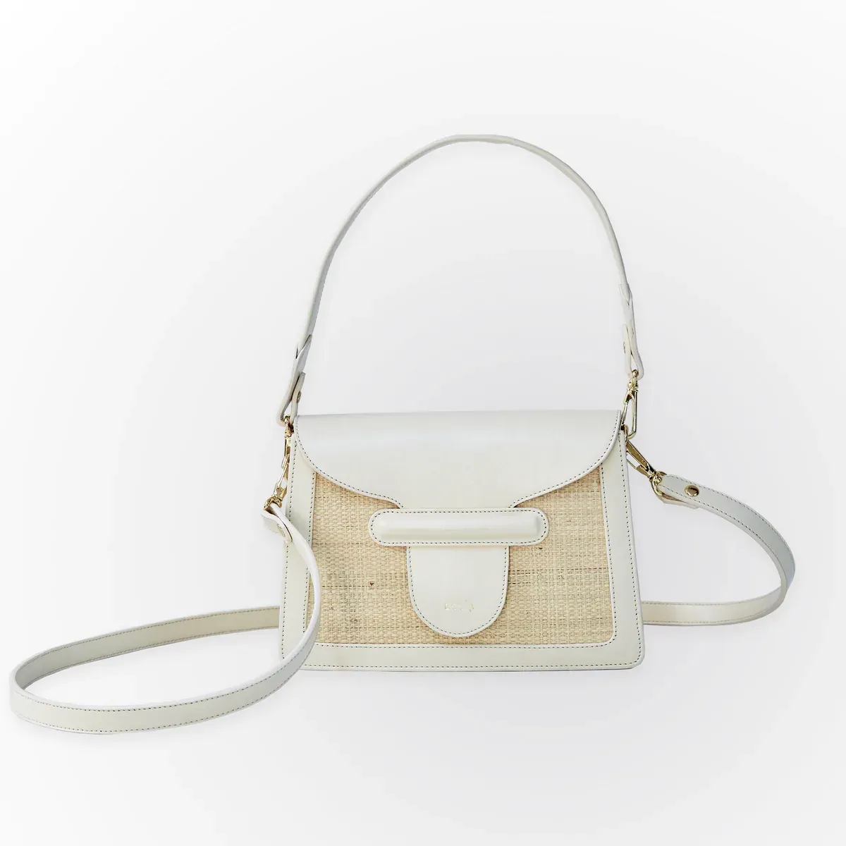 LINA - Raffia Clutch