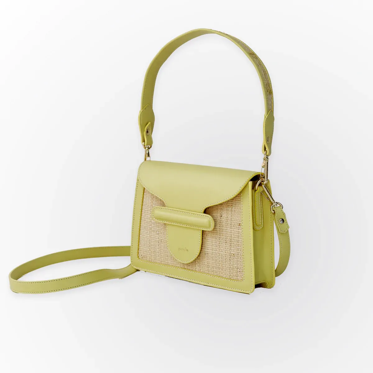 LINA - Raffia Clutch