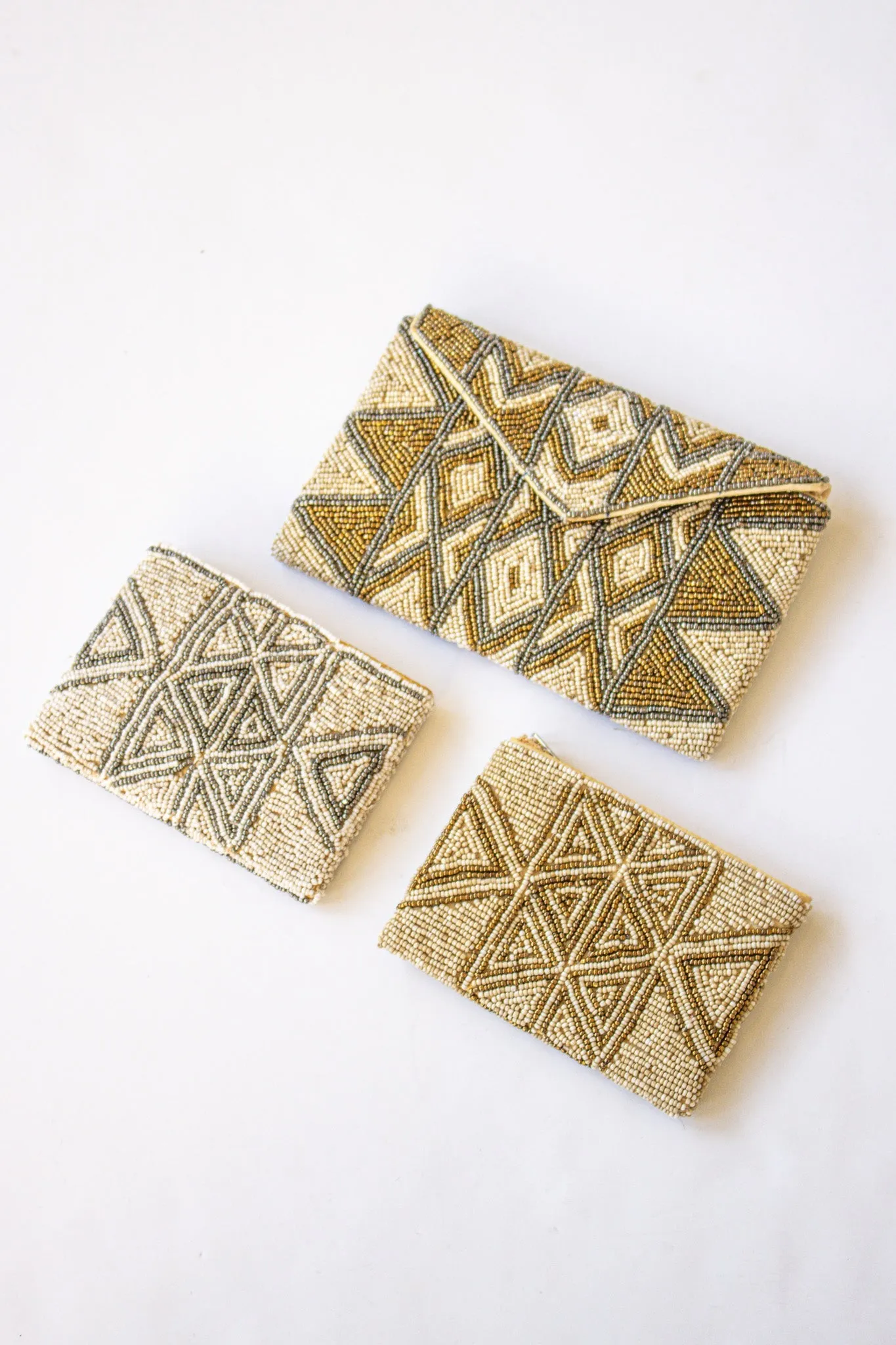 Mosaic Mantra Beaded Coin Bag