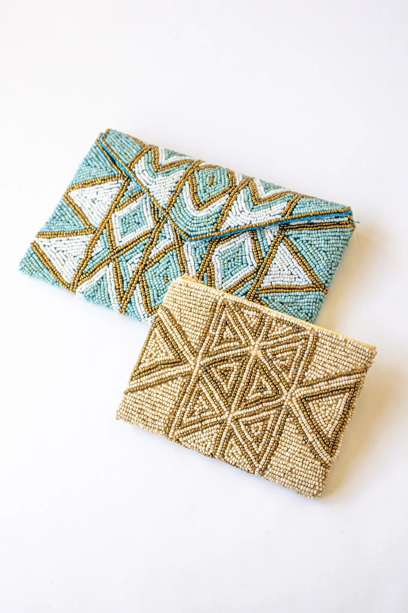 Mosaic Mantra Beaded Coin Bag