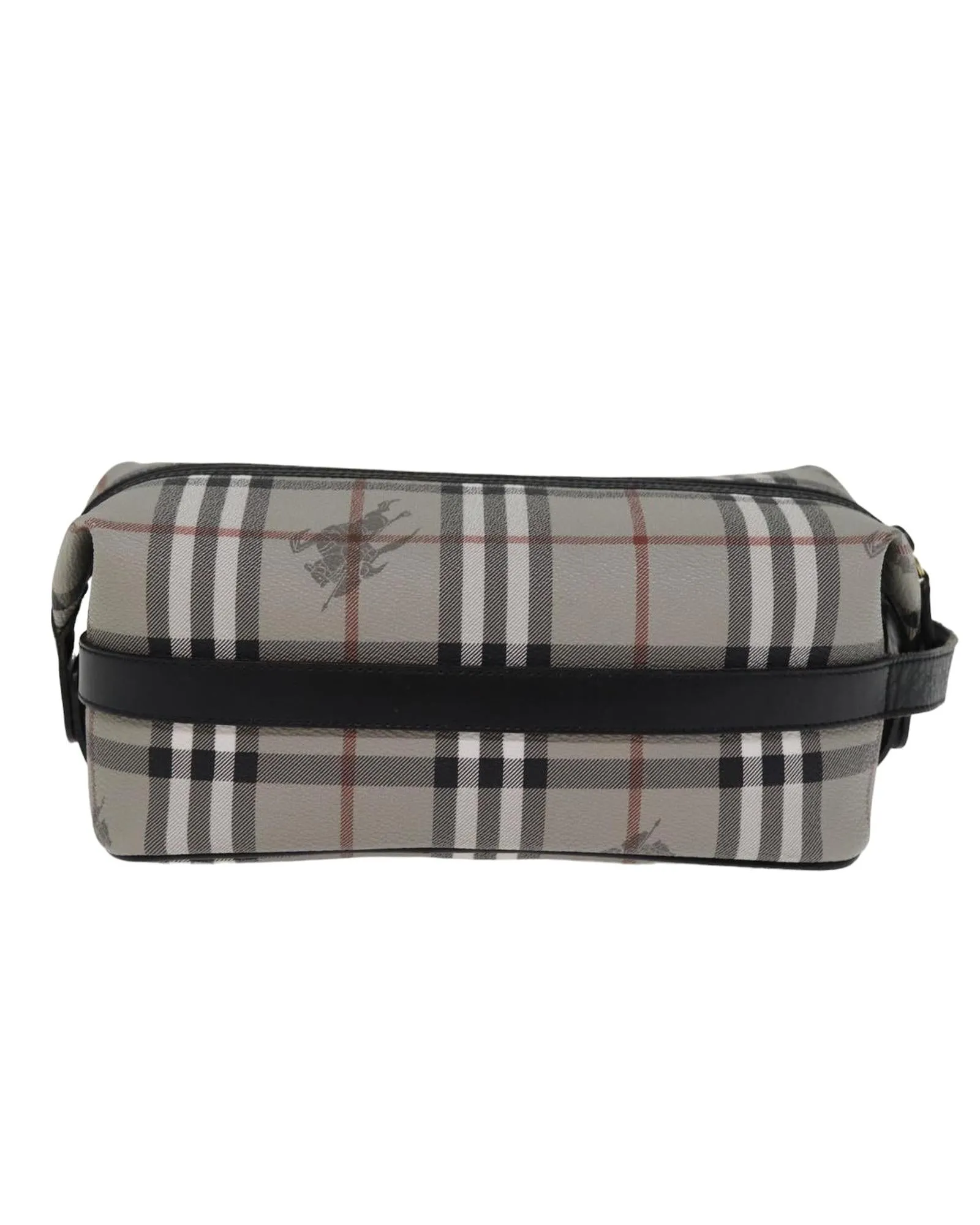 Nova Check PVC Leather Clutch Bag with Dust Bag