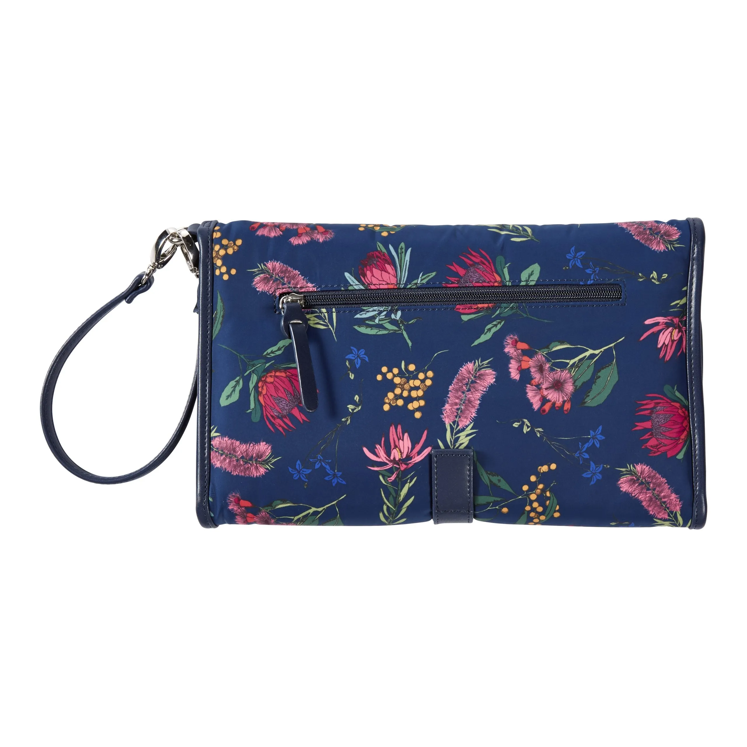 OiOi Change Clutch botanical navy