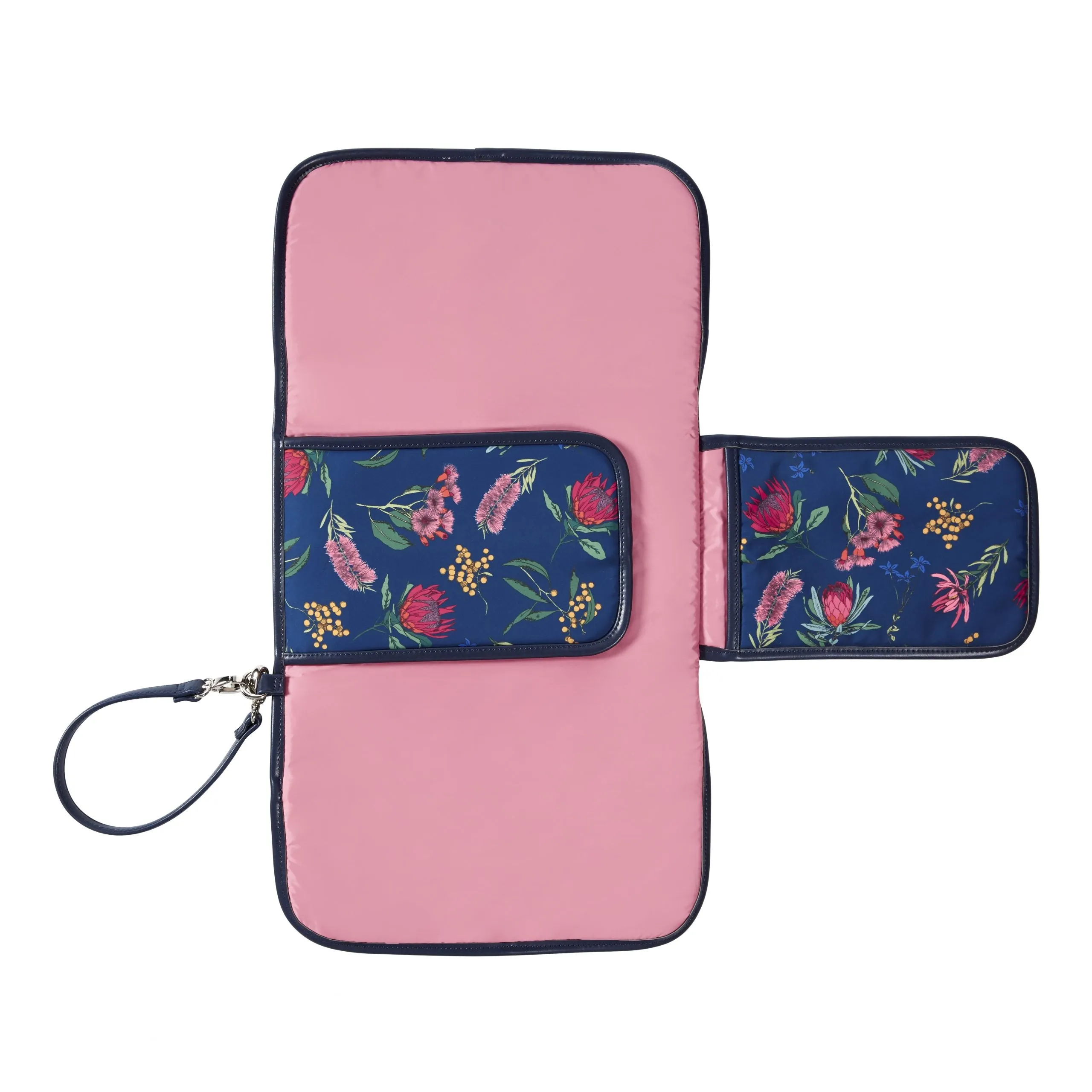 OiOi Change Clutch botanical navy