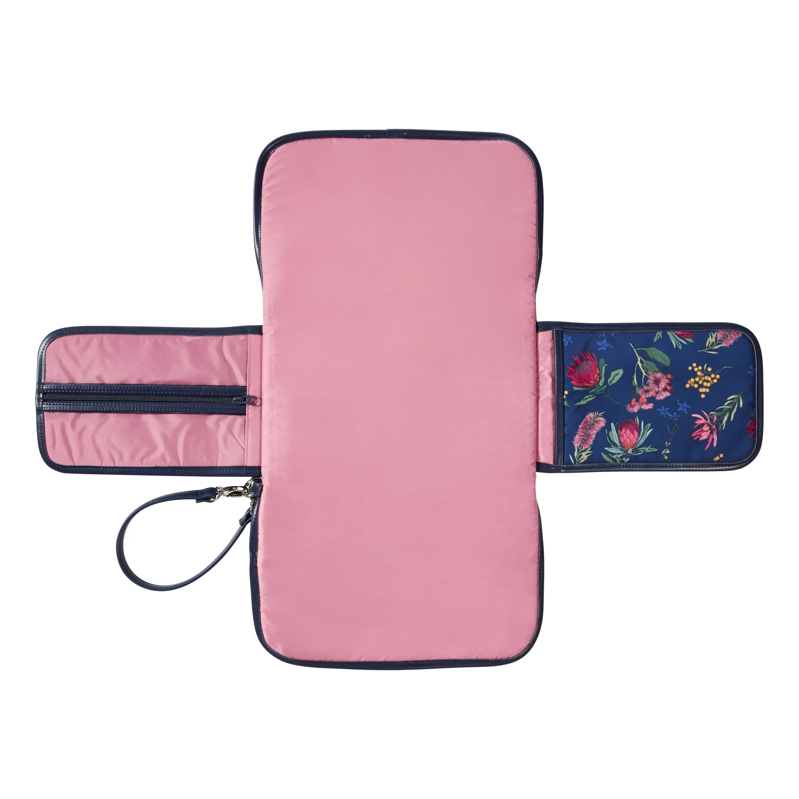 OiOi Change Clutch botanical navy