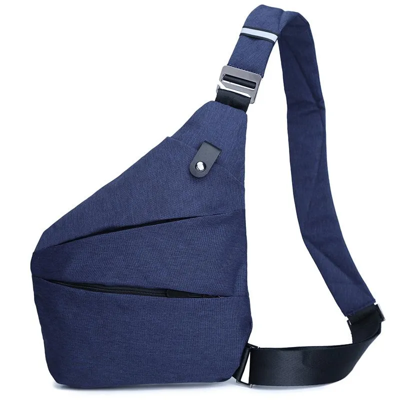Oxford Waterproof Cloth Men's Chest Bag