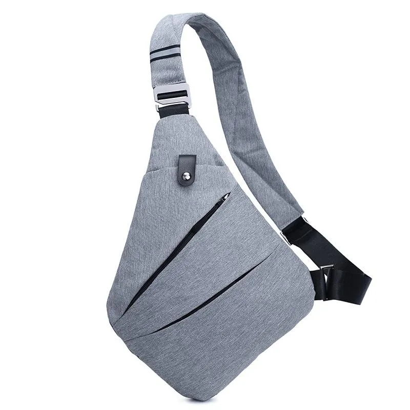 Oxford Waterproof Cloth Men's Chest Bag